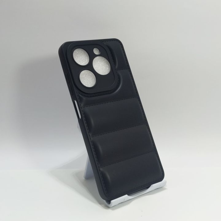 Infinix Hot 40 / 40 pro / Tecno Spark 20 pro Puffer Jacket Soft Silicone Mobile Case cover for infinix Hot 40
