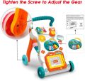 Huanger - Baby Walker Baby Sit-to-Stand Learning Multi purpose Walker Toddler Toys Push and Pull Toy Learning Walking Toys For Baby Toddler Educational Purpose. 