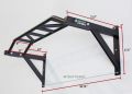 Wall Mount Pull-Up Bar/Push Up Bar- 48” Multi-Grip Chin-Up Station Commercial Multi-Grip Wall Mounted Chin-Up Pull-Up With 1 Year Warranty. 