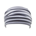 Extra wide Yoga headband Breathable Elastic Fold Hair band Ladies Wide Sports turban for Yoga Sports Outdoor activities Exercise Fashion accessory. 