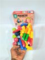 Magnetic Building Sticks and Balls Blocks Toy, Magnetic Bar, Stem Educational Construction Toys, 3D Magnet Building Puzzle Toys Gift for Kids Boys, Girls and Toddler Educational Learning  25 pes - 36 pes - 42 pes - 64 pes. 