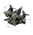 Car Air Freshener - Military Camouflage Fighter Air Jet Propeller Rotating - AC Ventilation Grill Mounting Interior Accessories - Aroma Diffuser Purifier Fragrance Aromatherapy - Perfume with Essential Refill Oil long lasting 2024 Air Intake. 