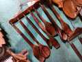 Wooden Utensil Home made Chamcha sets. 