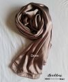 silk plain hijab scarf stoller in multi colours. 