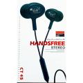 City stereo earphone handfree CT-45 for mobiles laptops beautiful design. 