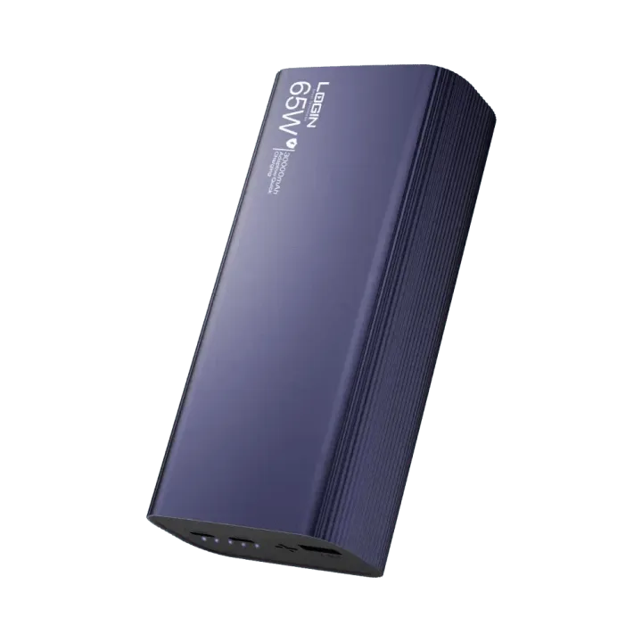 Login L-701 Power Bank | 30000mAh | 65W Super Fast Charging | PD & QC ...