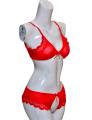 Xeffo Sexy Lingerie Bra set underwear panties stylish lace women Girls. 