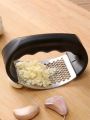 Garlic Press Rocker- garlic press crusher- garlic presser steel- garlic press cutter- Garlic Press Masher Manual Ring- Garlic Press Masher- Ginger Garlic Chopper- Effortlessly Crush. 