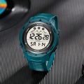 【S Elvey Trend Store】New Sport LED Electronic Mens Alarm Stopwatch Waterproof Digital Wrist For Men. 
