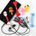 Kpop BTS BT21 Headphone Wrap Winder Cute Cord Cable Tie Wrap Manage Organizer. 
