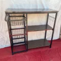 Oven stand rack for kitchen accessories rack. 