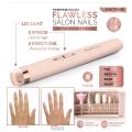 Flawless Salon Nail Pro Electric-Original Rechargeable Flawless Salon Nails Kit Electronic Nail Filer, Buffer, Shiner, Cuticles and Nail Polish Remover, and Full Manicure and Pedicure Kit Machine. 