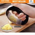 High quality Garlic press rocker  garlic chopper garlic mincer/ garlic crusher kitchen accessories garlic cutter/ kitchen tools peeler ginger  garlic presser  kitchen gadgets. 