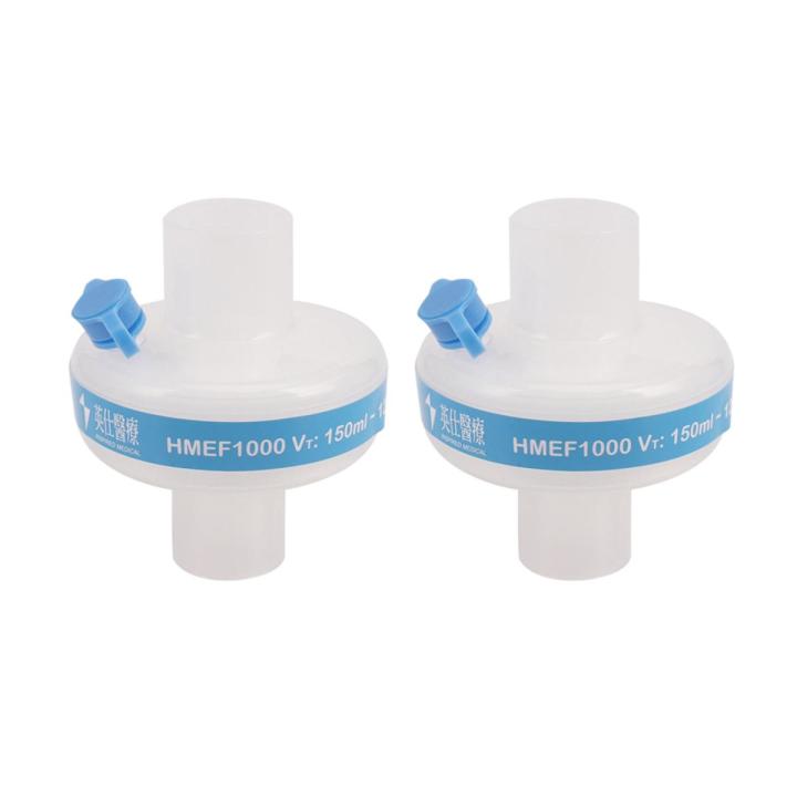 2X CPAP Bacterial Viral Filter for Breathing Mask Tube Machine Accessories Bacterium Filters for Cpap BiPAP Hose Sleep