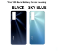 Vivo Y20- Back Glass Case Rear Cover Housing Battery Door Replacement. 