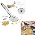 2 in 1 Stainless Steel Mesh Strainer Tongs Filter Spoon. 