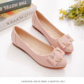 soft leather single shoes women's 2021 summer and spring new soft bottom flat-heeled peas shoes for pregnant women non-slip mothers. 