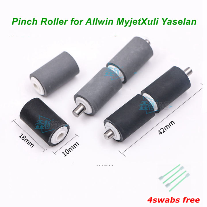 Dx5 Pinch Roller For Allwin Myjet Human Printer Rubber Press Pinch Roller For Xuli Dika Yaselan Galaxy Eco-Solvent Printer