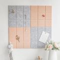 Self-adhesive Jiugongge Letter Note Nordic Style Cork Board Wall Sticke Stickers Message Display Wall Felt Photo Wall Background Board Photos Show Wall. 