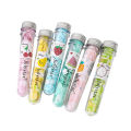 Julystar 1-Pcs unique portable Hand paper Soap flower bottled disposable soap paper sheet. 