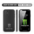 UCUC for Xiaomi Redmi 10 Case Trendy Graffiti Monster Paw Print Cover Thin Soft Luxury Square Liquid Silicone Phone Case. 