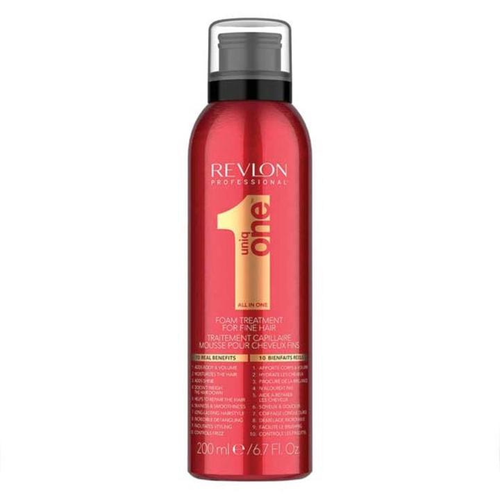 Revlon Professional UniqONE™ Foam Treatment - 200ml - "All-in-One" 10 Benefits Hair Serum - Classic Fragrance
