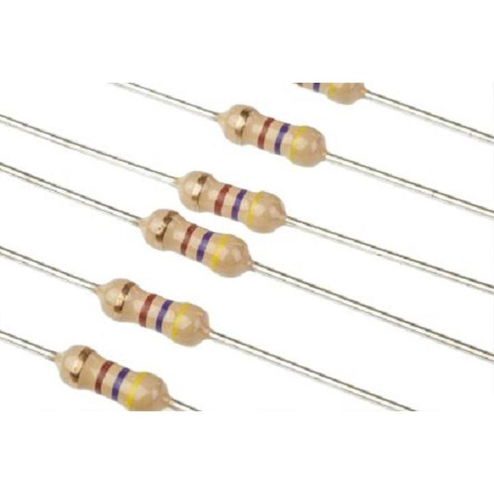 Pack Of 100 - Carbon Film Resistor 56K Resistance - 1/4W