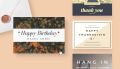 50 Pcs Business Cards – Custom Design | Visiting, Invitation, Thank You & Online Cards for Small Businesses. 