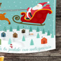 Xmas Wall Tapestry Soft Tear Resistant Christmas Wall Art Decoration. 