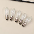 10PCS LED Filament Bulb E10 Warm White Edison Retro Candle Light Blubs Glass Bulbs Tapered Candles Replacement Bulbs BJKJK. 