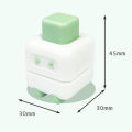 Single Hole Paper Hole Punch Small Mini Binder Punch Creative DIY Manual Circle Cutter Portable Binding Stationery Supplies Fugar. 