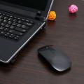 Black Wireless Optical Scroll Mouse Mice For PC Laptop Computer USB. 