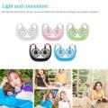 Goglor Hands-free Neck Band Hands-Free Hanging USB Rechargeable Dual Fan Mini Air Cooler Summer Portable,Headphone Design Wearable Neckband Fan Necklance Fan Cooler Fan. 