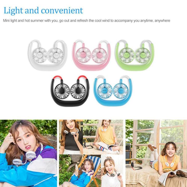 Goglor%20Hands-free%20Neck%20Band%20Hands-Free%20Hanging%20USB%20Rechargeable%20Dual%20Fan%20Mini%20Air%20Cooler%20Summer%20Portable,Headphone%20Design%20Wearable%20Neckband%20Fan%20Necklance%20Fan%20Cooler%20Fan%20-%20Image%208