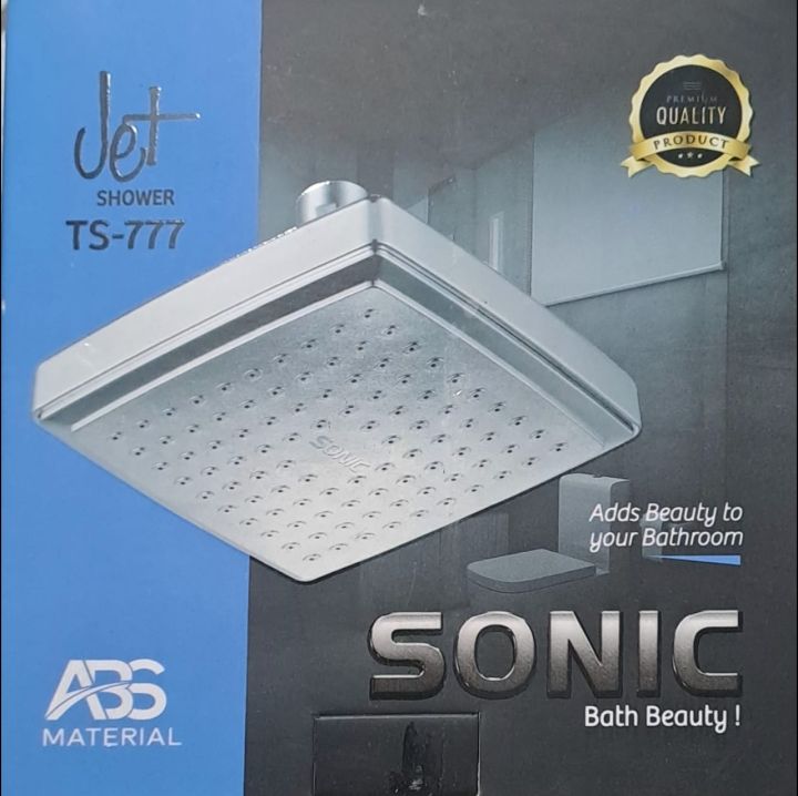 Sonic Jet Shower - Bath Shower Head - Export Quality