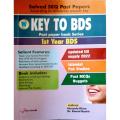 Key To BDS Past Paper Book Series by Dr. Hanzala Khan. 