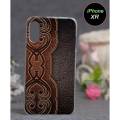 iphone XR Back Cover - Leather Style Cover. 