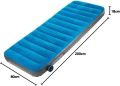 Quechua Air Seconds 80 Inflatable Camping Mattress – 1 Person Twin Size | Quick Inflating Air Bed for Outdoor, Travel & Tent – BlueSleeping comfort. 