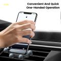YYLM Gravity Car Phone Holder Air Vent Clip Mount Smartphone Stand In Car GPS Support For iPhone 14 13 Pro Xiaomi Samsung Huawei. 