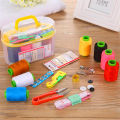 Sewing Kit Sewing Box Sewing Storage Accessories Knitting Needles Needlework Tools Elliptical Balbox Needle and Thread Box Home Practical. 