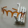Man Band Girl One Size Zigzag Headband Hair New. 