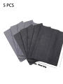 1/5Pcs Thickened Magic Cloth Reusable Microfiber Glass Windows Wipe Rags Multifunction Car Washing Towel Bathroom Cleaning Tool. 