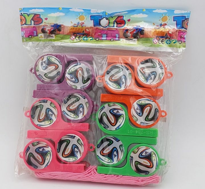 FOOTBALL THEME WHISTLES - PACK OF 12 WHISTLES - FOOTBALL WHISTLES