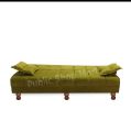 Sofa Combed Apple Green 3 Seater Stylish  Design Colour Can be Customised {{ Special offer }}. 