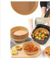 Air Fryer Disposable Paper Liner, 50/100 PCS Air Fryer Liners Round Non-Stick Air fryer. 