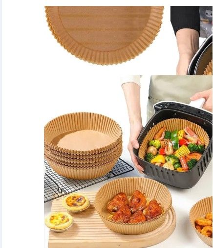Air%20Fryer%20Disposable%20Paper%20Liner,%2050/100%20PCS%20Air%20Fryer%20Liners%20Round%20Non-Stick%20Air%20fryer%20-%20Image%202