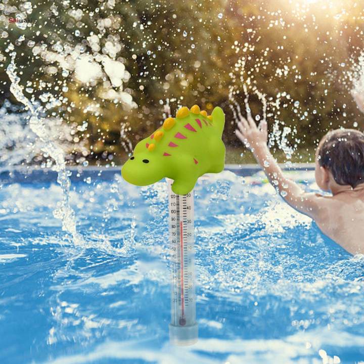 Floating Swimming Pool Thermometer Measurement Cartoon Easy Accurate Reading Temperature Meter Temperature Gauge Meter for SPA Ponds