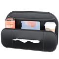 Car Storage Pocket | Car Organizer Backseat | Behind Seat Car Organizer With Paper Towel Outlet Design For Water Bottle Phone. 