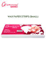 Glamorous Face wax Removal Paper Strips, 50 Sheets Professional wax Removal Non Irritating Waxing Strips.. 