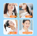 New Portable Neck Fan,Foldable Hands Free Bladeless Neck Fan, Wearable Cooling Neck Fan Perfect for Travel, Sports. 